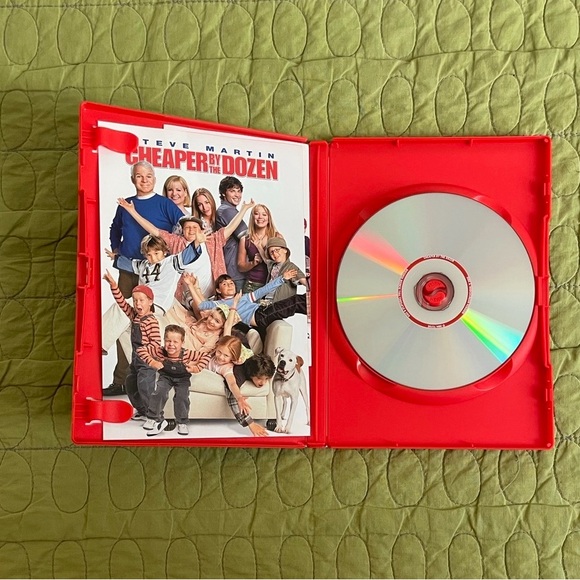 EUC “Cheaper by the Dozen” DVD 2003 Comedy movie is a remake of the 1950 film - Picture 5 of 5